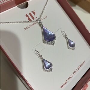 Elegant Purple Jewelry Set by BP
